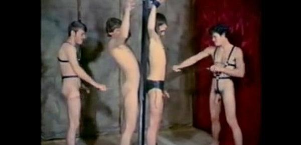  Two gays force two friends to fuck BDSM